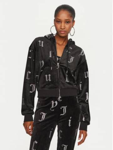 Juicy Couture Світшот Nala JCMAS224251 Чорний Loose Fit Juicy Couture Світшот Nala JCMAS224251 Чорний Loose Fit