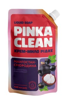 Жидкое крем-мыло Pinka Clean Мангостином и смородиной, 460 мл