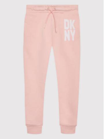 DKNY Спортивні штани D34A70 S Рожевий Regular Fit DKNY Спортивні штани D34A70 S Рожевий Regular Fit