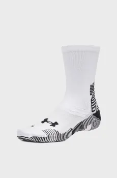 Белые носки UAAG Team Elite 1pkCrew-WHT Белый 31.5-36.5 Under Armour 6009763-100