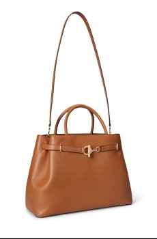 Кожаная сумочка Lauren Ralph Lauren