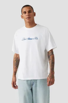 Мужская белая футболка Белый L Levi’s® 87373;0213