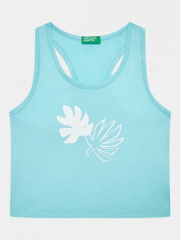 United Colors Of Benetton Топ 3096CH013 Голубий Regular Fit United Colors Of Benetton Топ 3096CH013 Голубий Regular Fit
