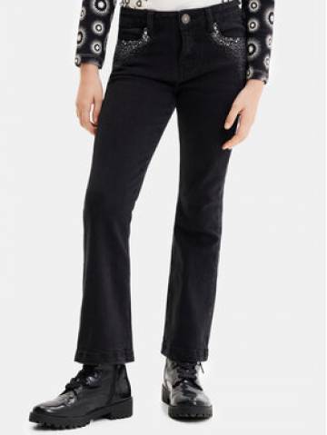 Desigual Джинси 23WGDD06 Чорний Regular Fit Desigual Джинси 23WGDD06 Чорний Regular Fit