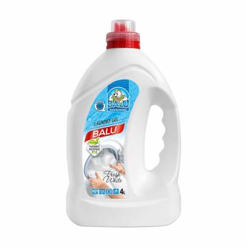 Средство для стирки BALU Professional Fresh White для белых вещей, 80 стирок, 4 л Средство для стирки BALU Professional Fresh White для белых вещей, 80 стирок, 4 л