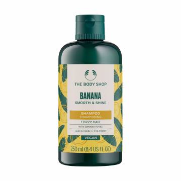 Шампунь The Body Shop Banana Smooth & Shine Shampoo для сухих волос, 250 мл