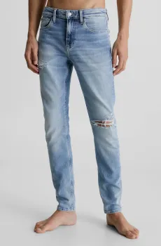 Мужские голубые джинсы SLIM TAPER Голубой 33-34 Calvin Klein Jeans J30J323362