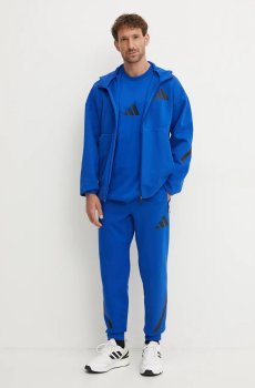 Хлопковая футболка adidas ZNE