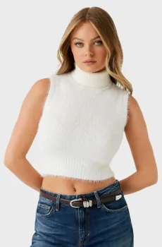 Женский белый топ Белый XS Guess W5BR57.Z3BH0;G1O6