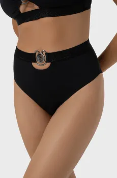 Женские черные трусики от купальника Черный 42 MARC&ANDRE L2521-Z-HLO