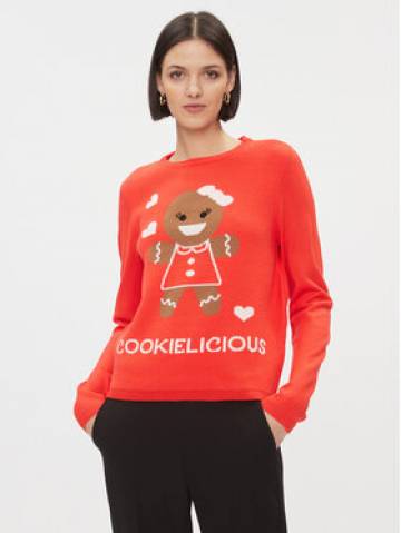 ONLY Светр 15303268 Червоний Regular Fit ONLY Светр 15303268 Червоний Regular Fit