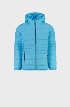 Детская голубая куртка FIX HOOD FEEL WARM Голубой 140 CMP 35Z1415-L222