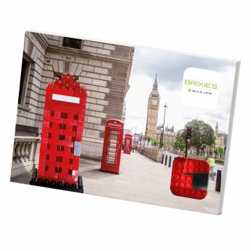 Конструктор BRIXIES Листівка Телефонна будка 160 деталей (220.034)