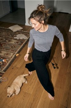 Футболка з довгим рукавом - сірий