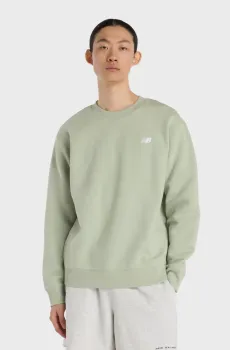 Мужской мятный свитшот ESSENTIALS Ментоловый XL New Balance MT41510GAS