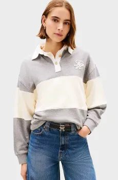 Женская серая кофта TERRY Серый M Tommy Hilfiger WW0WW49519