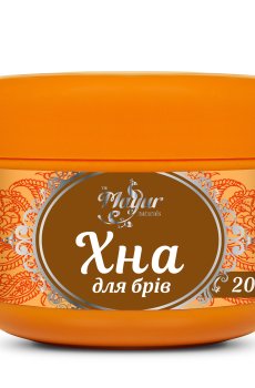 Хна для бровей Mayur коричневая, 20 г