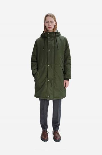 Куртка A.P.C. Parka Hector мужская цвет зелёный переходная COEZV.H30179-MILITARYKH Куртка A.P.C. Parka Hector мужская цвет зелёный переходная COEZV.H30179-MILITARYKH
