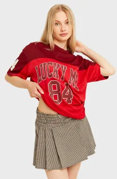 Женская коричневая юбка-шорты с узором Коричневый S Tally Weijl SSHPEGRETA