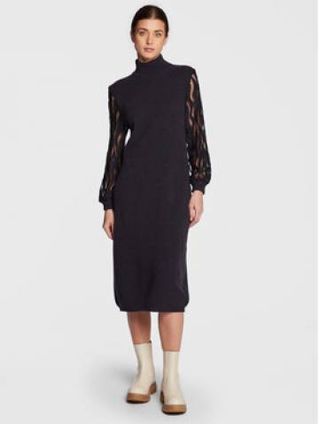 Peserico Трикотажна сукня E82073F12 Cиній Regular Fit Peserico Трикотажна сукня E82073F12 Cиній Regular Fit