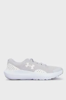 Детские светло-серые кроссовки UA GGS Surge 4 Серый 5.5 Under Armour 3027108-100