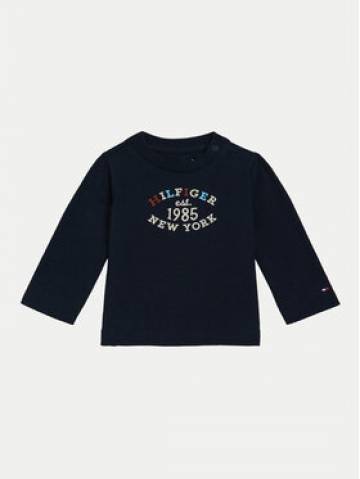 Tommy Hilfiger Блузка Monotype KN0KN01857 Cиній Regular Fit Tommy Hilfiger Блузка Monotype KN0KN01857 Cиній Regular Fit