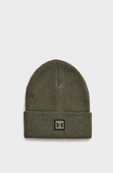 Мужская зеленая шапка UA Halftime Cuff-WHT Зеленый ONESIZE Under Armour 1373155-390