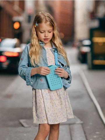 Силіконова сумка - light blue Силіконова сумка - light blue