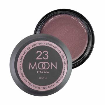 Полигель для наращивания ногтей Moon Full Poly Gel 23 Бежево-розовый с шиммером, 30 мл Полигель для наращивания ногтей Moon Full Poly Gel 23 Бежево-розовый с шиммером, 30 мл