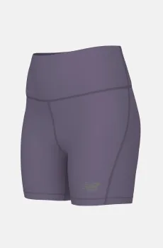 Женские фиолетовые шорты Run Essentials 5 Фиолетовый S New Balance WB619480AA5