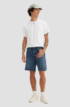 Мужские темно-синие джинсовые шорты 468™ Loose 9" Синий 33 Levi’s® A8461;0003