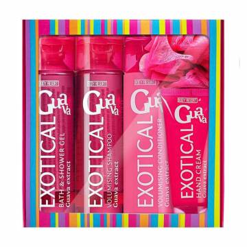 Уценка! Набор для тела Mades Cosmetics Body Resort Exotical Guava с экстрактом гуавы, 5 предметов