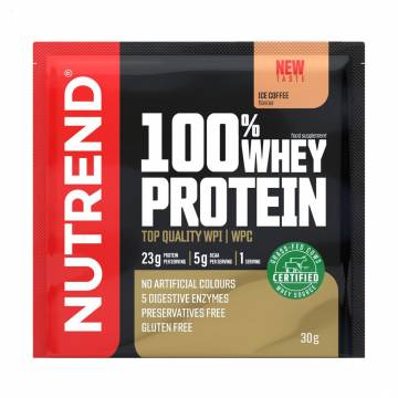 Протеин Nutrend 100% Whey Protein Холодный кофе, в порошке, 30 г Протеин Nutrend 100% Whey Protein Холодный кофе, в порошке, 30 г