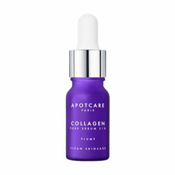 Разглаживающая сыворотка для лица Apotcare Collagen Pure Serum 21%, 10 мл Разглаживающая сыворотка для лица Apotcare Collagen Pure Serum 21%, 10 мл