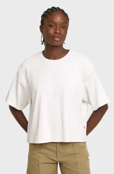 Женская белая футболка G-script Белый L G-Star RAW D26419,C812