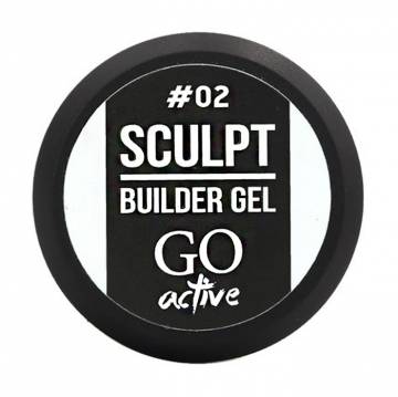 Билдер-гель для ногтей GO Active Sculpt Builder Gel 02 Milk, 12 мл Билдер-гель для ногтей GO Active Sculpt Builder Gel 02 Milk, 12 мл