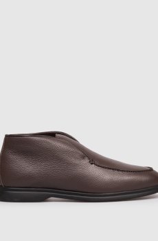 Коричневые кожаные дезерты Fusco