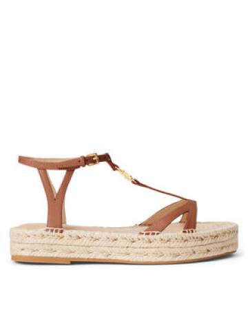 Lauren Ralph Lauren Еспадрильї Payton 802927966001 Коричневий Lauren Ralph Lauren Еспадрильї Payton 802927966001 Коричневий