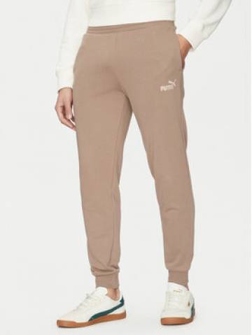 Puma Спортивні штани Ess No. 1 Logo 682609 Коричневий Regular Fit Puma Спортивні штани Ess No. 1 Logo 682609 Коричневий Regular Fit