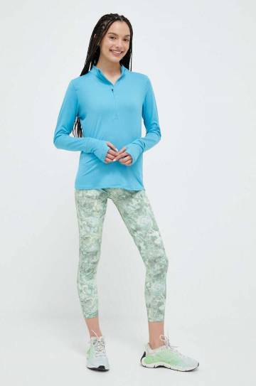 Толстовка для бега Under Armour Qualifier Run 2.0 цвет бирюзовый однотонная Толстовка для бега Under Armour Qualifier Run 2.0 цвет бирюзовый однотонная