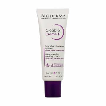 Ультравосстанавливающий успокаивающий крем для лица Bioderma Cicabio Crem+ Ultra-Repairing Soothing Cream, 40 мл Ультравосстанавливающий успокаивающий крем для лица Bioderma Cicabio Crem+ Ultra-Repairing Soothing Cream, 40 мл