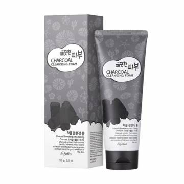 Пенка для умывания лица Esfolio Charcoal Cleansing Foam Древесный уголь, 150 мл Пенка для умывания лица Esfolio Charcoal Cleansing Foam Древесный уголь, 150 мл