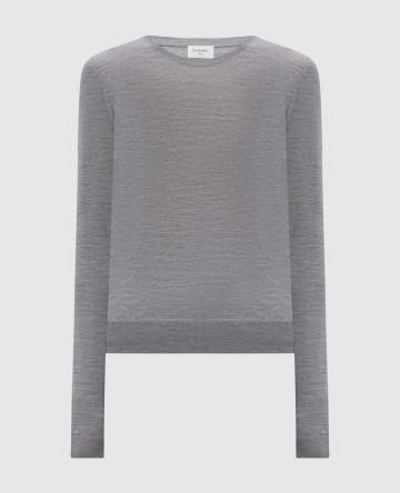 Серый джемпер из шерсти Серый джемпер из шерсти