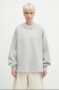 Кофта Fiorucci Neoprene Embroidered Neck Relaxed Fit