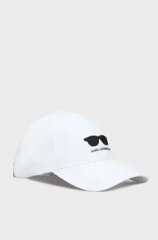 Женская белая кепка Белый ONESIZE Karl Lagerfeld 245W3418