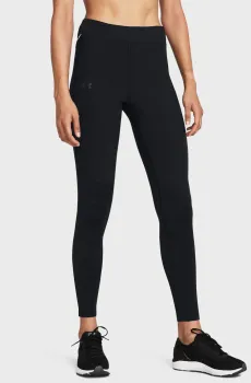 Женские черные тайтсы UA Qualifier Cold Tight Черный S Under Armour 1379342-001