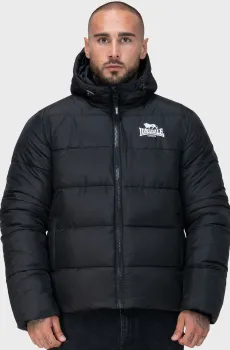Мужская черная куртка TROVER Черный 3XL Lonsdale 117819