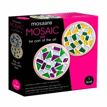 Уценка! Набор для создания стеклянной мозаики Mosaaro Подставки для чашек (круглые), 10 см (MA1001) Уценка! Набор для создания стеклянной мозаики Mosaaro Подставки для чашек (круглые), 10 см (MA1001)