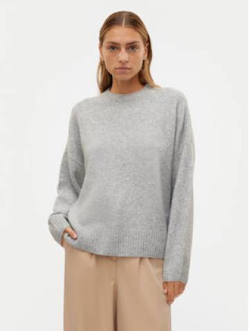 Vero Moda Светр Boom 10320463 Сірий Loose Fit Vero Moda Светр Boom 10320463 Сірий Loose Fit