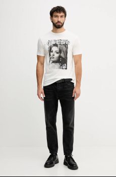 Хлопковая футболка Guess